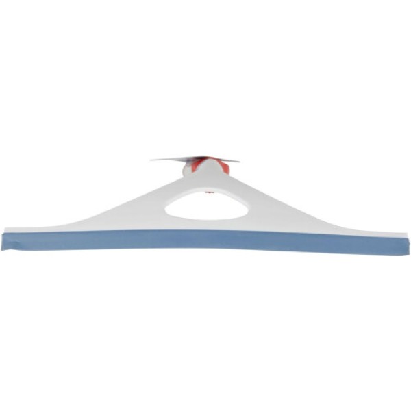 Wiper kaca Vileda, gagang fleksibel antiselip, desain ergonomis, skema warna putih dan merah, dimensi: 3,6 x 24 x 26,7 cm. (Nomor produk 151150)